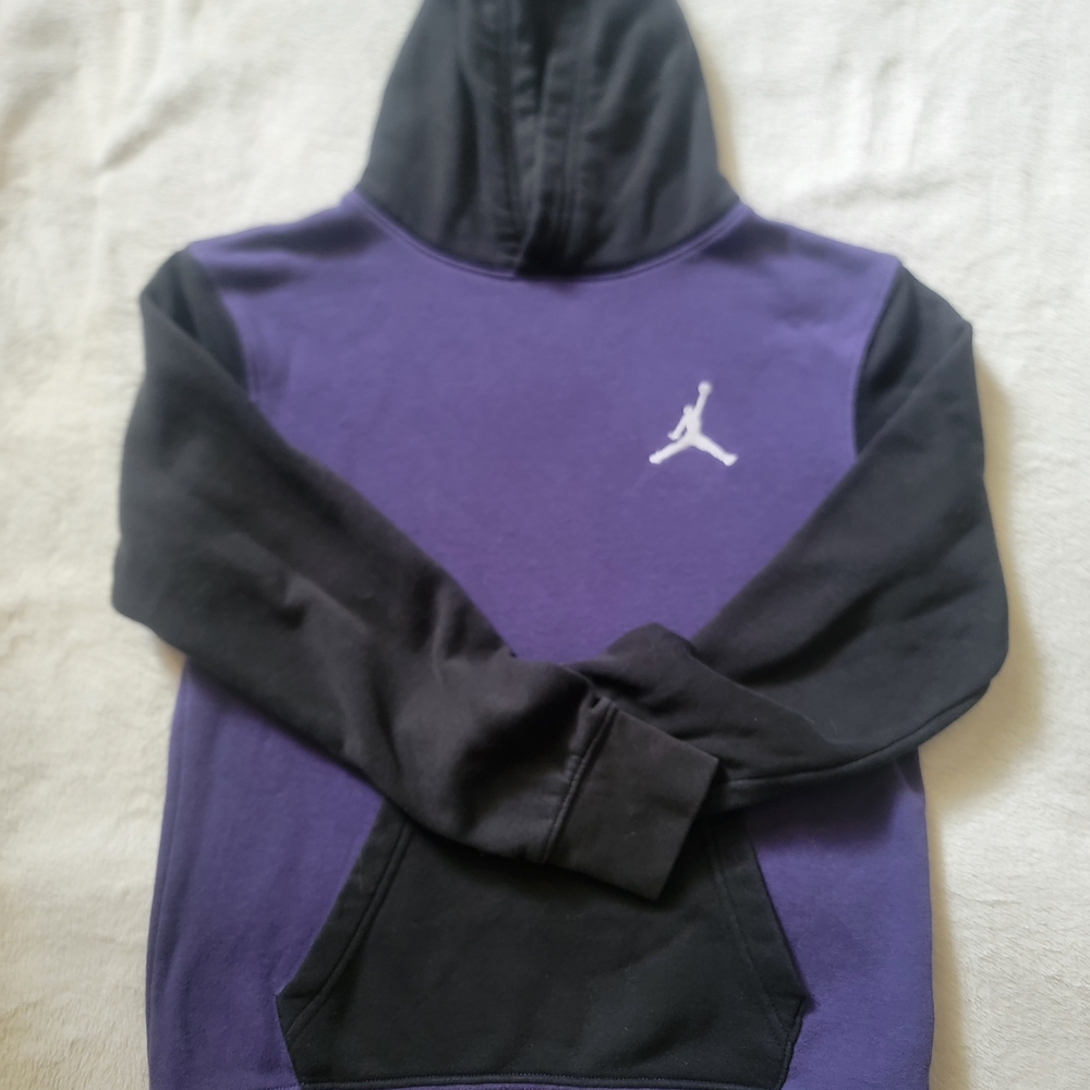 Purple and Black Jordan Hoodie